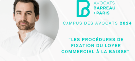 Intervention de Benjamin ROBINE au Campus des avocats 2024