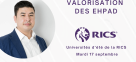 Conférence RICS : valorisation des EHPAD par Vincent SAE-HENG