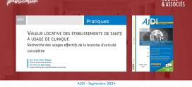 Valeur locative des établissements de santé à usage de clinique