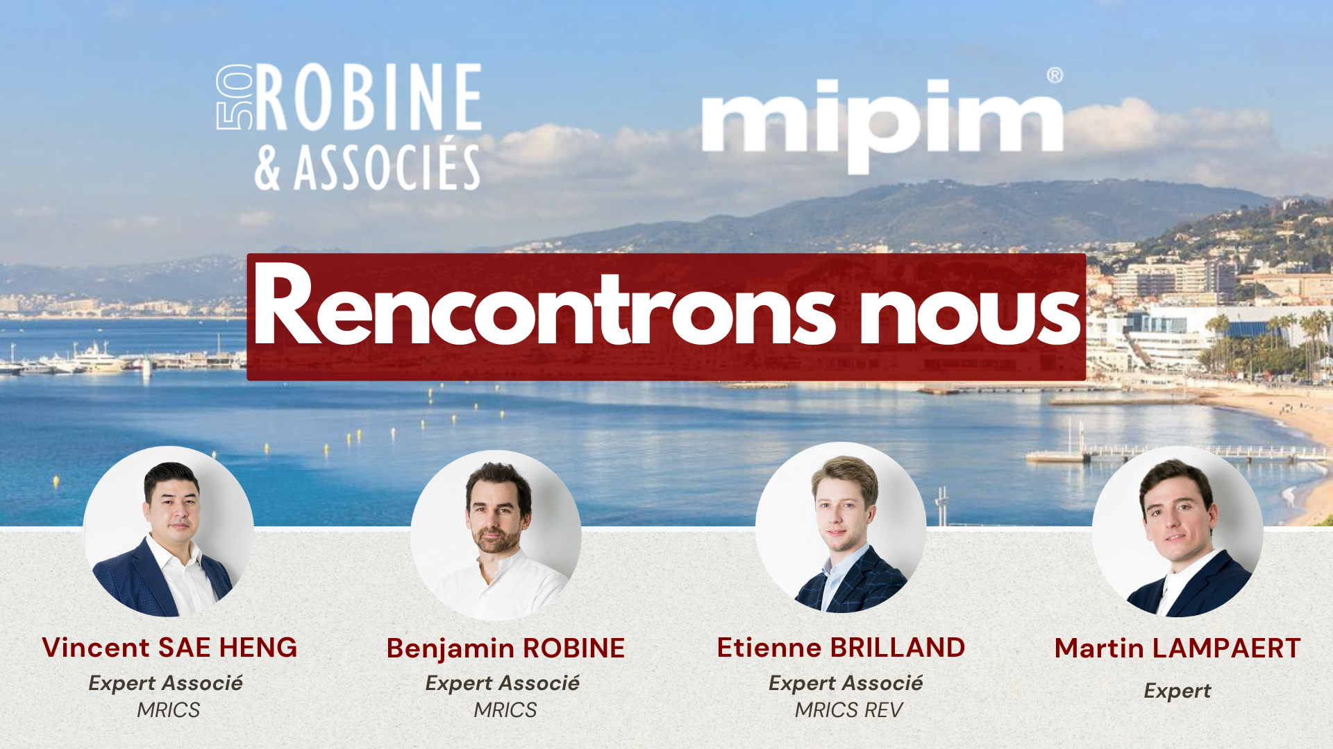 MIPIM 2025 – Rencontrons nous !